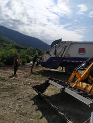 "Təmiz Ölkəm" aksiyası çərçivəsində Oğuz şəhərində növbəti iməcilik keçirilmişdir.