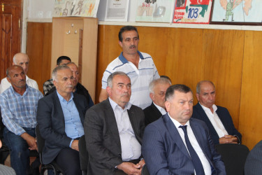 Şirvanlı kəndində səyyar vətəndaş qəbulu keçirilib