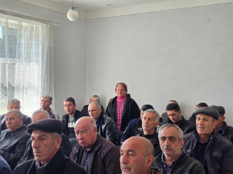 Oğuzda ilk - xidmət təşkilatlarının səyyar qəbulu keçirilib