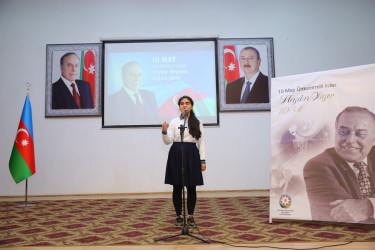 Oğuzda Ulu Öndər Heydər Əliyevin anadan olmasının 103-cü ildönümü qeyd olunub