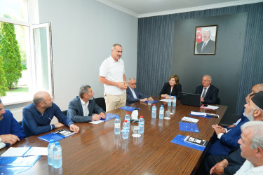 Oğuzda “Sabitlik adası: tolerant və multikultural Azərbaycan” mövzusunda ictimai müzakirə keçirilib