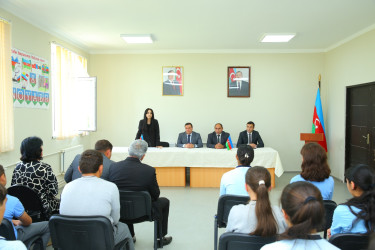 Oğuzda "İnsan hüquqları aylığı" çərçivəsində "Hüquq və azadlıqlarımızı öyrənək" mövzusunda maarifləndirici tədbir keçirilmişdir