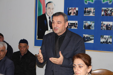 Bucaq kəndində növbəti səyyar vətəndaş qəbulu keçirilib