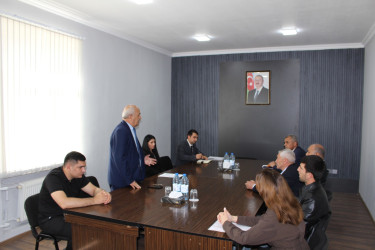 Oğuzda “Rayonda vətəndaş cəmiyyəti institutları ilə əməkdaşlığın inkişafı” mövzusunda dəyirmi masa keçirilmişdir