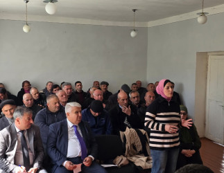 Oğuzda ilk - xidmət təşkilatlarının səyyar qəbulu keçirilib