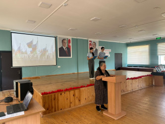 Şəhidlərin qəhrəmanlıq irsi gələcək nəsillərə çatdırılır