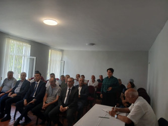 Xidmət təşkilatlarının növbəti səyyar qəbulu keçirildi