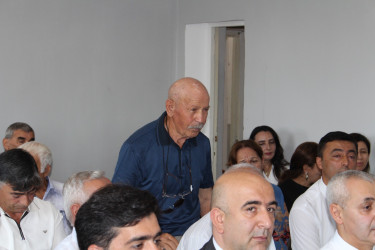 Kərimli kəndində növbəti səyyar vətəndaş qəbulu keçirilib