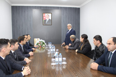 YAP Oğuz rayon təşkilatı Şəhid ailə üzvlərinə və Vətən Müharibəsi iştirakçısına üzvlük vəsiqələri təqdim olunub