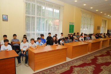 Oğuzda “26 iyun - Narkomaniyaya qarşı Beynəlxalq Mübarizə Günü”nə həsr edilmiş maarifləndirmə tədbiri keçirilmişdir