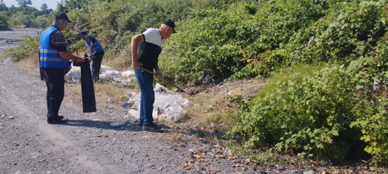 “Şəhərsalma və Memarlıq İli” çərçivəsində növbəti təmizlik aksiyası keçirilib