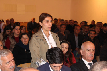 19 noyabr 2025-ci il tarixdə Muxas kəndində səyyar vətəndaş qəbulu keçirilib