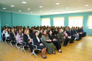 Oğuzda gender bərabərliyinə həsr olunmuş tədbir keçirilib