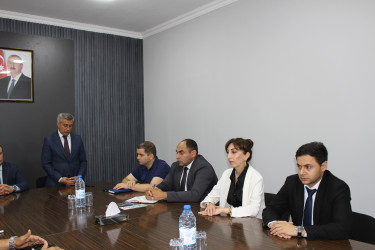 Oğuz rayonunda “Narkomaniyaya qarşı mübarizə” mövzusunda dəyirmi masa təşkil edilmişdir