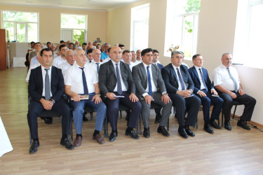 Çaldaş və Çayqovuşan sakinlərinin iştirakı ilə səyyar vətəndaş qəbulu keçirilib