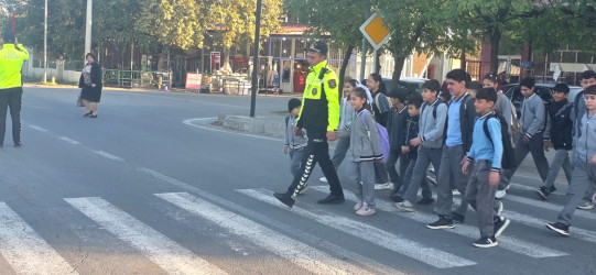 Yol hərəkəti təhlükəsizliyi ilə bağlı maarifləndirici tədbirlər keçirilir