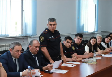 Məişət zorakılığının qarşısının alınması mövzusunda təlim keçirilib