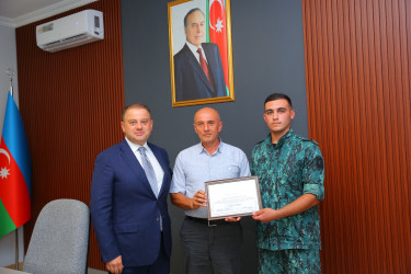 18 Avqust – Sərhəd Qoşunları Gününə həsr olunmuş tədbir keçirilib