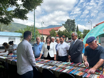 Oğuzda “Kitab Karvanı Oğuza gəlir” layihəsi keçirilib