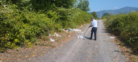 “Şəhərsalma və Memarlıq İli” çərçivəsində növbəti təmizlik aksiyası keçirilib