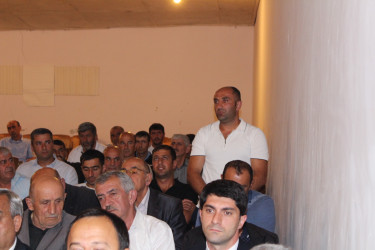 Muxas kəndində səyyar vətəndaş qəbulu keçirilib
