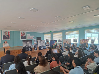 15 iyun Milli Qurtuluş günü münasibətilə  “Heydər Əliyev: Dövlətə  həsr olunmuş ömür” adlı tədbir keçirilib