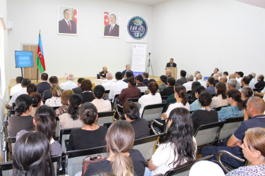 Xaçmaz kəndində növbəti səyyar vətəndaş qəbulu keçirilib