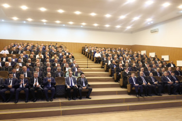 2026–2030-cu illər üçün Dövlət Proqramının icrası çərçivəsində regionda baytarlıq xidmətlərinin təşkili və qarşıda duran vəzifələrə həsr olunmuş regional müşavirə keçirilib