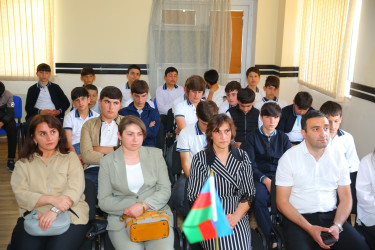 Oğuzda "İnsan hüquqları aylığı" çərçivəsində növbəti maarifləndirmə tədbiri keçirilib