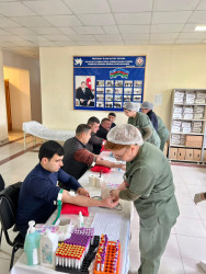 Oğuzda qanvermə aksiyası keçirilib