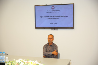Növbəti vətəndaş qəbulu həyata keçirilmişdir