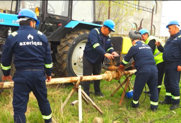 Oğuz rayonunda kompleks mülki müdafiə təlimi keçirilib