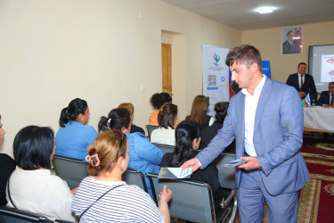 Oğuzda "Gənclər zərərli vərdişlərə yox deyir” mövzusunda narkomaniyaya qarşı mübarizə məqsədilə maarifləndirmə tədbiri keçirilmişdir