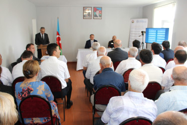 Kərimli kəndində növbəti səyyar vətəndaş qəbulu keçirilib