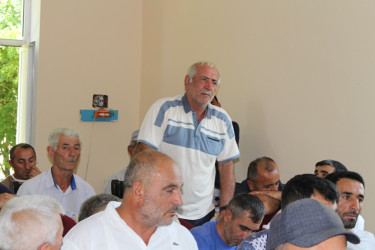 Çaldaş və Çayqovuşan sakinlərinin iştirakı ilə səyyar vətəndaş qəbulu keçirilib