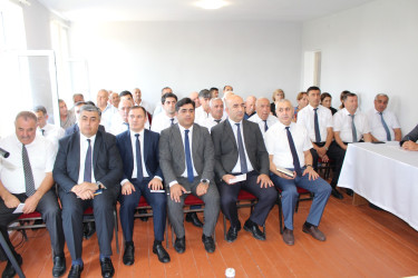 Kərimli kəndində növbəti səyyar vətəndaş qəbulu keçirilib