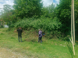 “Şəhərsalma və Memarlıq İli” çərçivəsində təmizlik aksiyaları davam edir