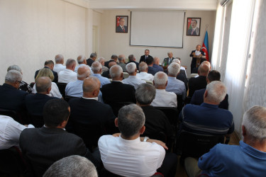 Rayon Ağsaqqallar Şurasının hesabat konfransı keçirilib