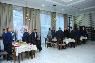 Elm və Təhsil İşçiləri Həmkarlar İttifaqının komitəsi tərəfindən iftar süfrəsi təşkil olunub