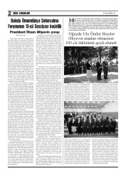 “Oğuz Xəbərləri” qəzetinin 8-ci sayı oxuculara təqdim olundu