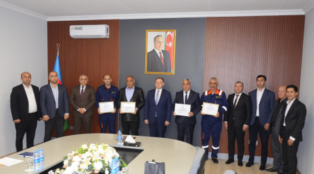 Energetika işçilərinin peşə bayramı qeyd olunub