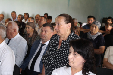 Növbəti səyyar vətəndaş qəbulu Calut kəndində keçirilib
