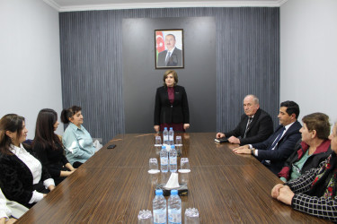 8 Mart münasibətilə RİH aparatının və MİKTİ-nin qadın əməkdaşları təbrik olunub
