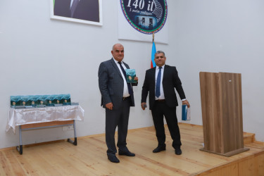 “Bu Dağların Naili” kitabının təqdimatı keçirilib