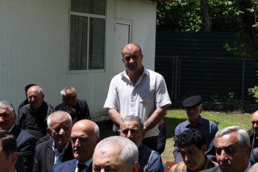 Xalxalqışlaq kəndində səyyar vətəndaş qəbulu keçirilib