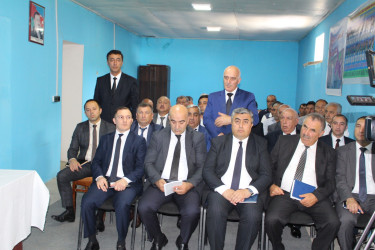 Növbəti səyyar vətəndaş qəbulu Zərrab kəndində keçirilib
