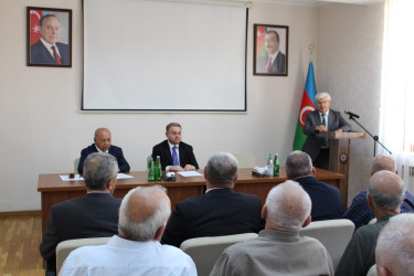 Rayon Ağsaqqallar Şurasının hesabat konfransı keçirilib