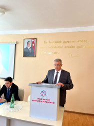 Oğuzda akademik Zərifə Əliyevanın anadan olmasının 103-cü ildönümü münasibətilə tədbir keçirilib.