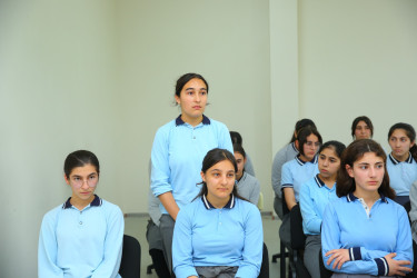 Oğuzda "İnsan hüquqları aylığı" çərçivəsində "Hüquq və azadlıqlarımızı öyrənək" mövzusunda maarifləndirici tədbir keçirilmişdir