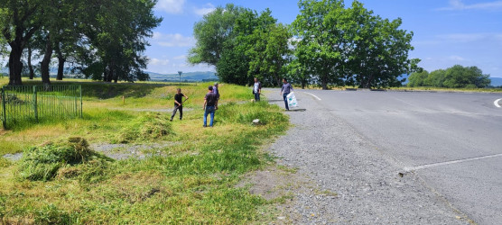 “Şəhərsalma və Memarlıq İli” çərçivəsində təmizlik aksiyaları davam edir